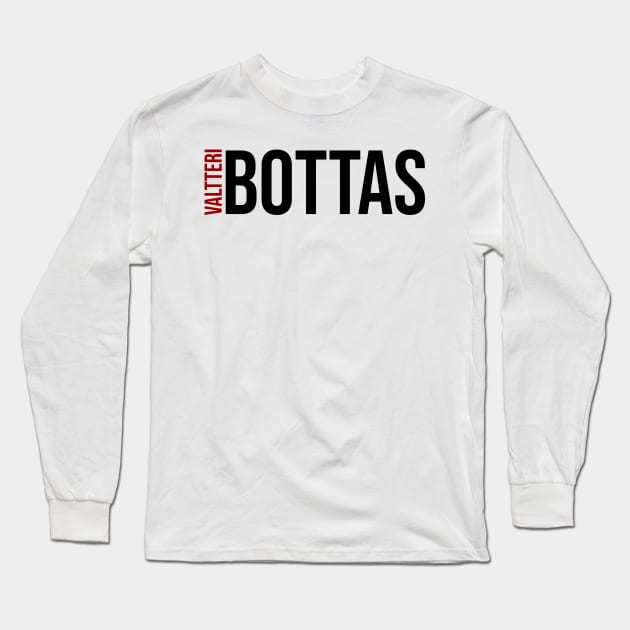Valtteri Bottas Driver Name - 2022 Season Long Sleeve T-Shirt by GreazyL